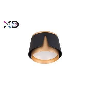   MasterLED Bud fekete/arany mennyezeti lámpa keret  GX53-es foglalattal