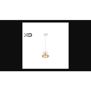   MasterLED Bud fehér/arany színű függesztett mennyezeti lámpa GX53-as foglalattal