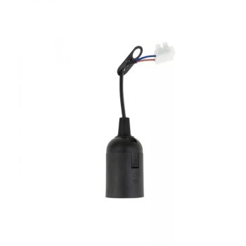 EcoLight E27-es műanyag foglalat sorkapoccsal