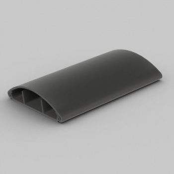 Ívelt csatorna 2m 74x20mm sötétszürke Kopos LO 75_LD