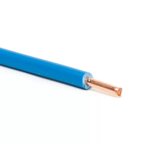 MCU 1x1,5 mm2 vezeték (H07V-U) 450/750 V tömör réz kék 100m-es kiszerelés
