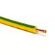 MCU 1x1,5 mm2 vezeték (H07V-U) 450/750 V zöld/sárga tömör réz 100m-es kiszerelés