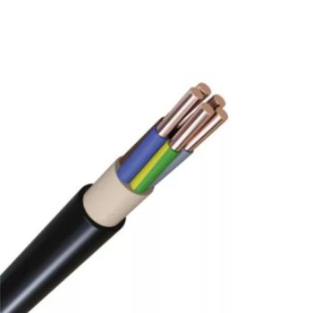 Földkábel 5x16 mm2 (NYY-J) sodrott réz 0,6/1 kV