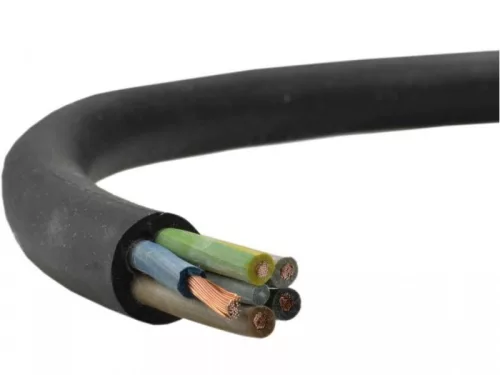 Gumikábel (GT) 2x4 mm2 (H07RN-F) 450/750V gumi szigetelésű sodrott réz vágható