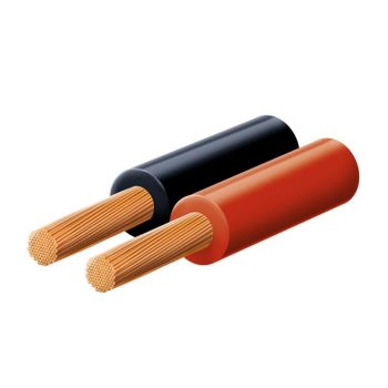   SAL KL 1 hangszóróvezeték, piros-fekete, 2 x 1 mm2, 0,1 mm elemi szál, 100 m/ tekercs Somogyi
