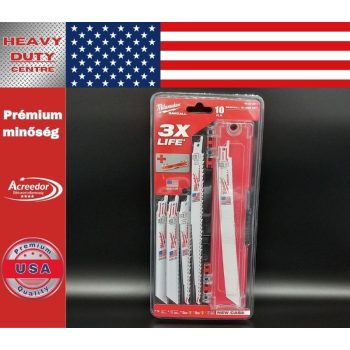 Szablyafűrészlap készlet SAWZALL 10 részes 49222211