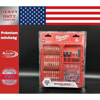   Milwaukee fúró-csavarozó készlet 39 részes Shockwave Impact Duty