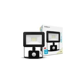   LED fényvető mozgásérzékelős 10W 220-240V AC 800lm 4000K fekete alumínium IP65 Slim-A Modee ML-FLS4000K10WSA