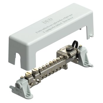   EPH-sín szigetelt sárgaréz moduláris 63mm x 68.5mm x 217mm burkolattal 1801 VDE OBO 5015650