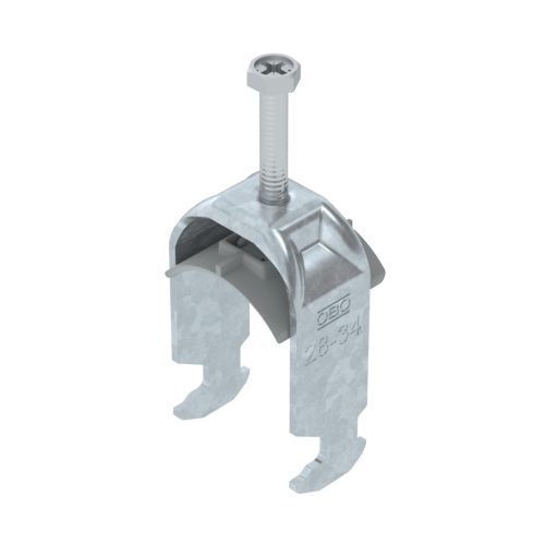 Kengyeles bilincs műa.nyomóval 1 x 28-34mm-befogás 32mm csőhöz acél BS-H1-K-34 FT OBO-BETTERMANN 1186229