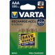 Varta Akkumulátor AAA Endless Energy NiMH 550mAh B4