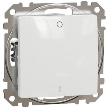   SednaÚj 102 2P kapcsoló betét adapterrel fehér süllyesztett rugós IP20 billentyű/gomb Schneider SDD111102
