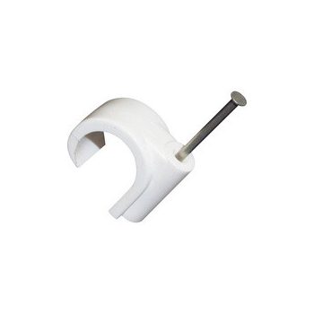 Kábelrögzítő szeggel 6-os 20 db/csomag