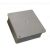 Kötődoboz zárt 100x100x40 szürke műanyag IP44 Müdn Budvill T 301 03