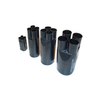 Zsugor végelzáró 4-eres kábelhez 6-25mm2 Tracon VE 3512