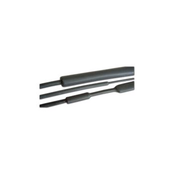   Zsugorcső fekete gyantás 19mm/ 6mm-átmérő 1m 3:1-zsugor közepes falú melegzsugor Tracon ZS19/6R