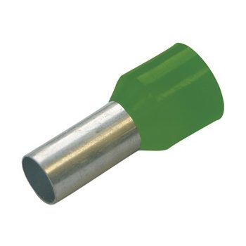   Érvéghüvely 16 mm2/28mm szigetelt zöld (100db/cs) Weidmüller 566000000