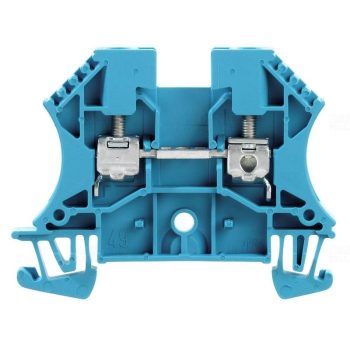   Átmenő sorkapocs TS35 1-szintes 32A 0.5-4mm2 kék csavaros robbanásbiztos WDU 4 BL Weidmüller 1020180000