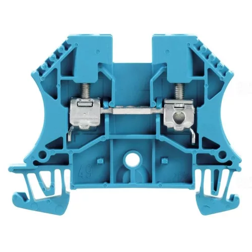 Átmenő sorkapocs TS35 1-szintes 32A 0.5-4mm2 kék csavaros robbanásbiztos WDU 4 BL Weidmüller 1020180000