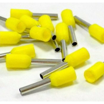   Érvéghüvely 1,0 mm2/14mm szigetelt sárga (100db/cs) Weidmüller 9026080000