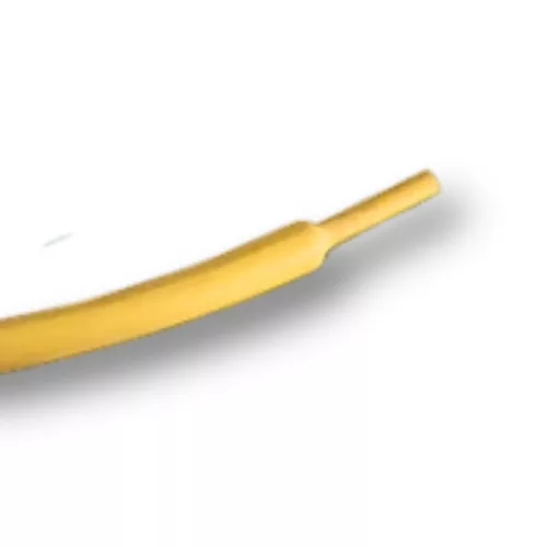 Zsugorcső  19-9,5 mm vékonyfalú sárga1m Tracon ZS190S