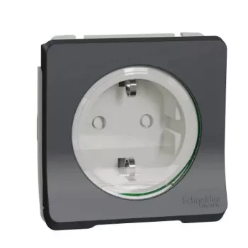   MurevaStyl 162 dugalj földelt szürke IP55 falonkívüli Schneider MUR36134