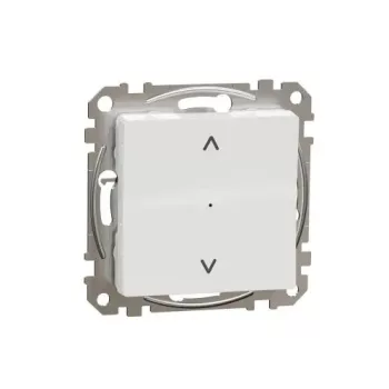   SednaWiser intelligens redőnyvezérlő 500VA WiFi betét közp. fedéllel fehér süllyesztett Schneider SDD111385