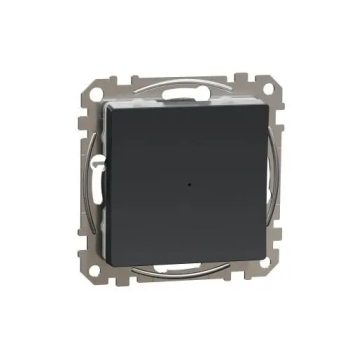   SednaWiser LED fényerőszabályzó univerzális WiFi betét nyomógomb 100W/LED antracit Schneider SDD114381