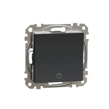   SednaÚj időkapcsoló 5perc-8óra  3vez. süllyesztett antracit betét közp. fedéllel Schneider SDD114508